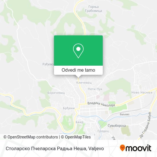 Столарско Пчеларска Радња Неша mapa