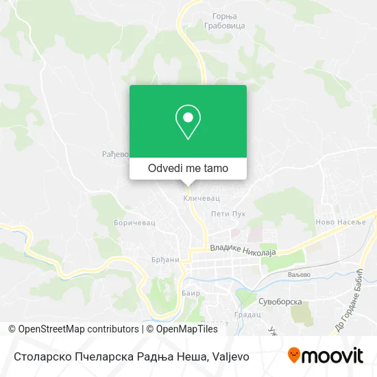 Столарско Пчеларска Радња Неша mapa