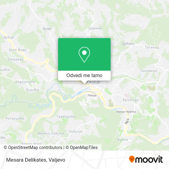 Mesara Delikates mapa