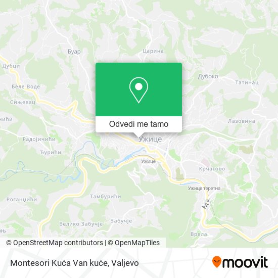 Montesori Kuća Van kuće mapa