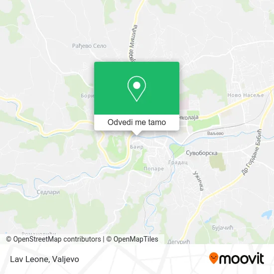 Lav Leone mapa