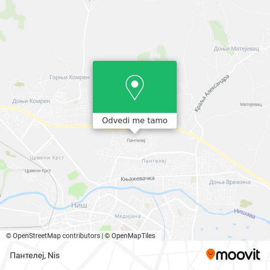 Пантелеј mapa