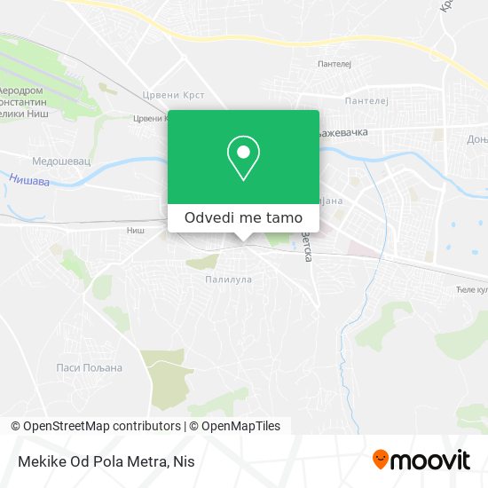 Mekike Od Pola Metra mapa