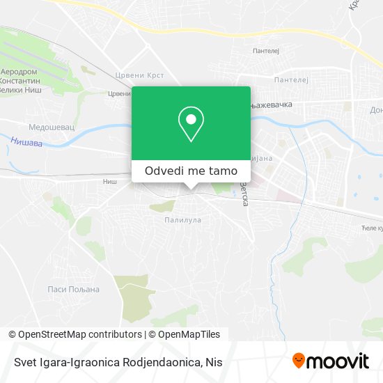 Svet Igara-Igraonica Rodjendaonica mapa