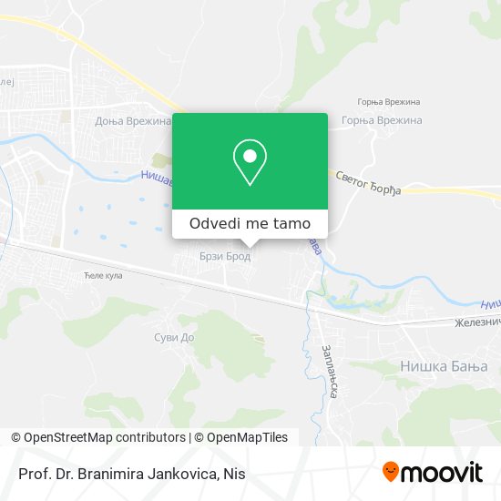 Prof. Dr. Branimira Jankovica mapa