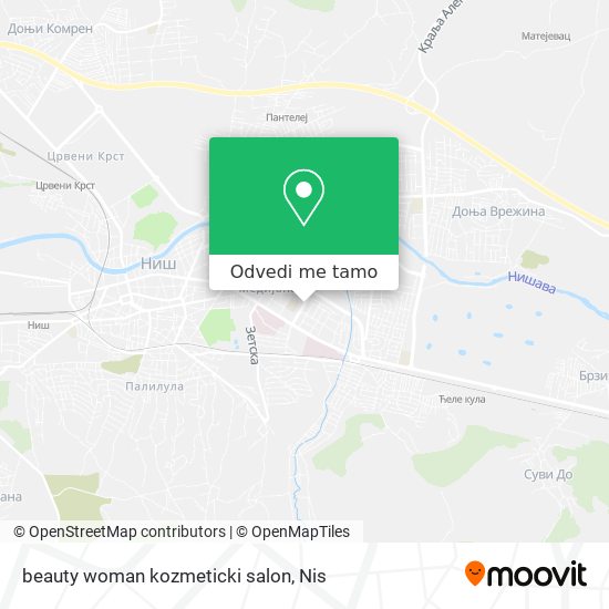 beauty woman kozmeticki salon mapa