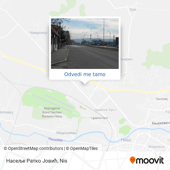 Насеље Ратко Јовић mapa
