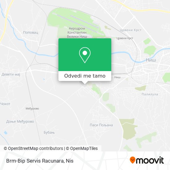 Brm-Bip Servis Racunara mapa