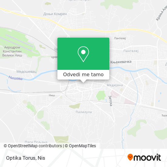 Optika Torus mapa