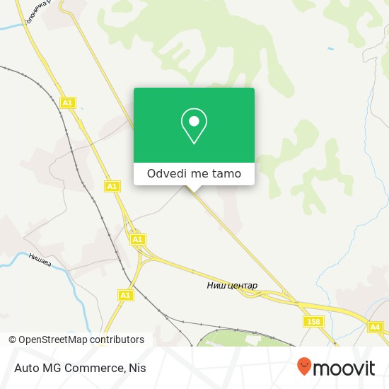 Auto MG Commerce mapa