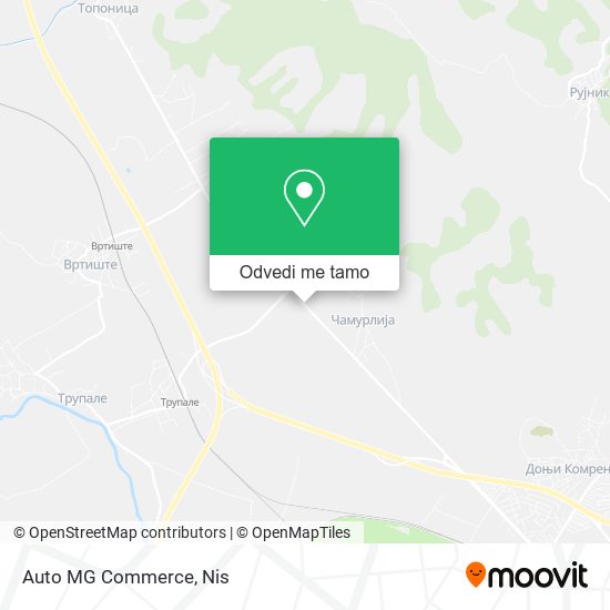 Auto MG Commerce mapa