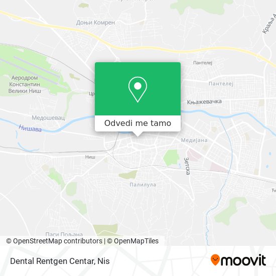 Dental Rentgen Centar mapa