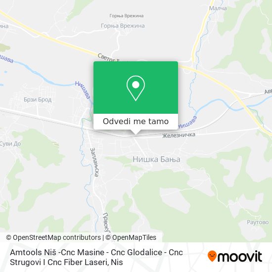 Amtools Niš -Cnc Masine - Cnc Glodalice - Cnc Strugovi I Cnc Fiber Laseri mapa