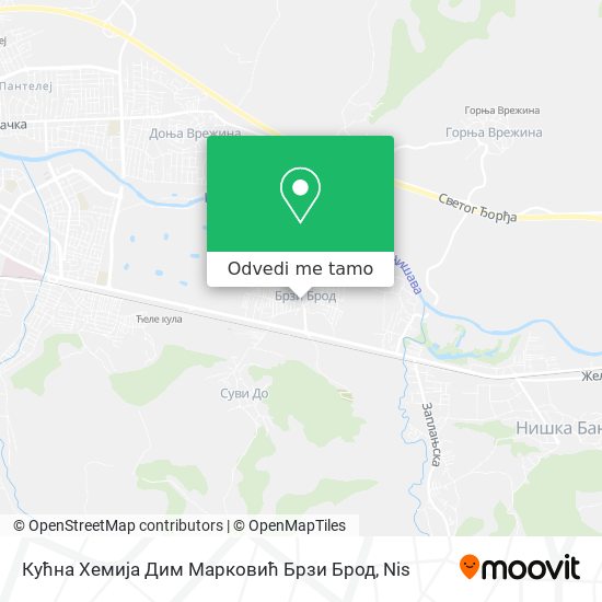 Кућна Хемија Дим Марковић Брзи Брод mapa
