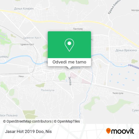 Jasar Hot 2019 Doo mapa