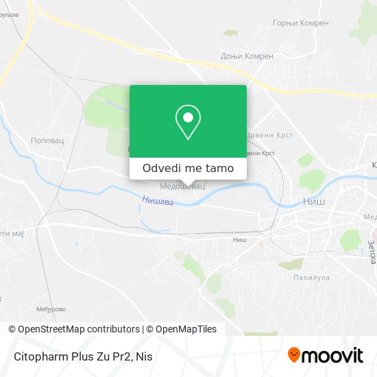 Citopharm Plus Zu Pr2 mapa