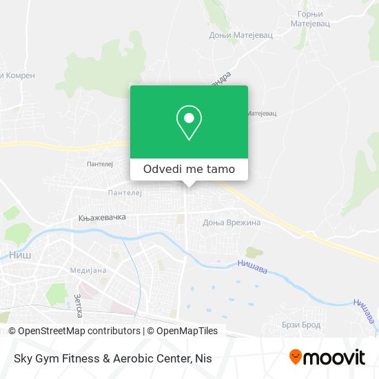 Sky Gym Fitness & Aerobic Center mapa