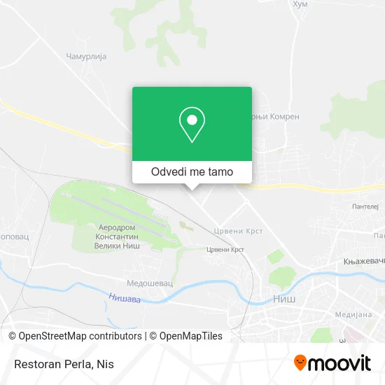 Restoran Perla mapa