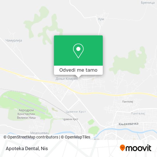 Apoteka Dental mapa