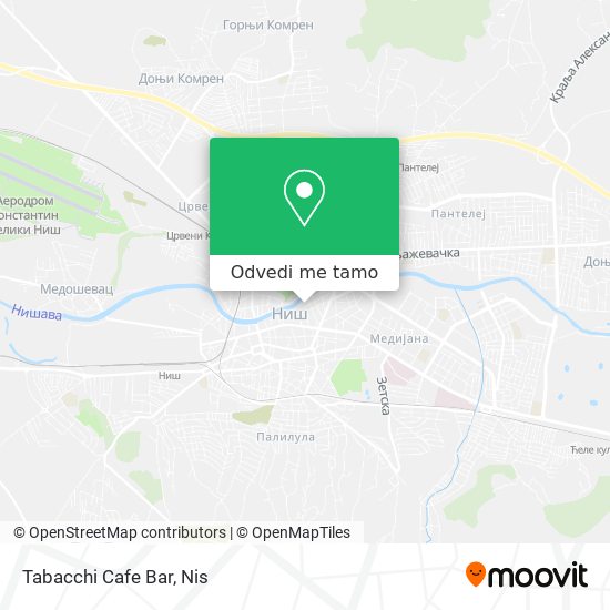 Tabacchi Cafe Bar mapa