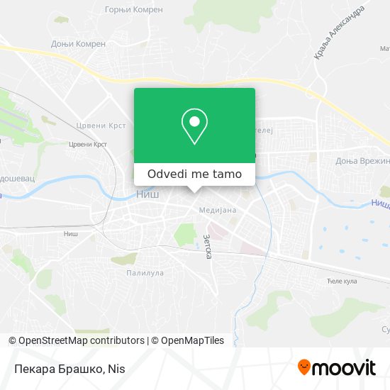 Пекара Брашко mapa