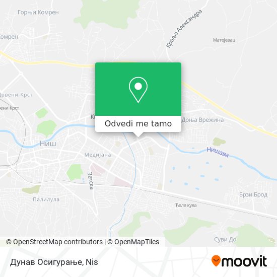 Дунав Осигурање mapa