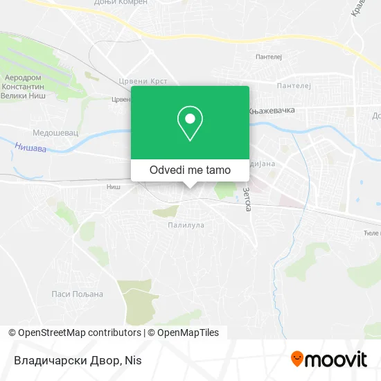 Владичарски Двор mapa