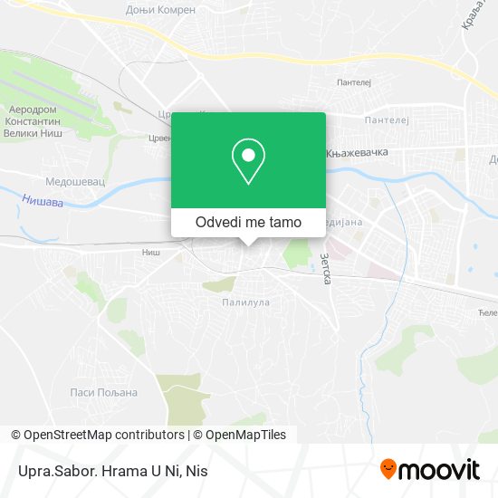 Upra.Sabor. Hrama U Ni mapa