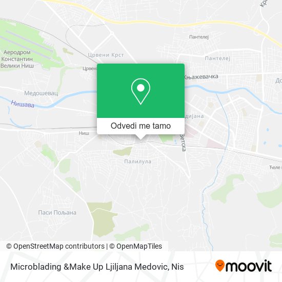 Microblading &Make Up Ljiljana Medovic mapa