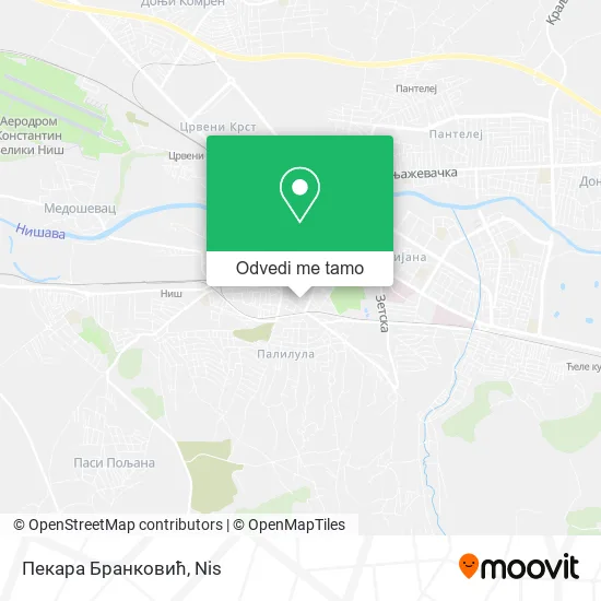 Пекара Бранковић mapa