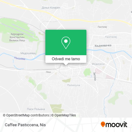 Caffee Pastıccerıa mapa