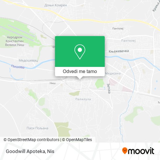 Goodwill Apoteka mapa