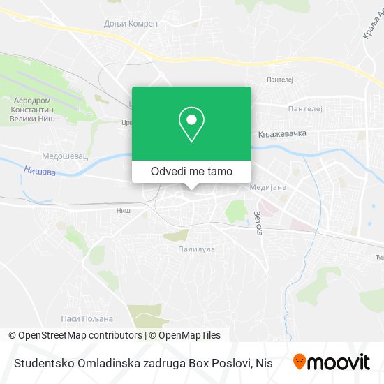 Studentsko Omladinska zadruga Box Poslovi mapa