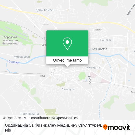 Ординација За Физикалну Медицину Скулптурел mapa