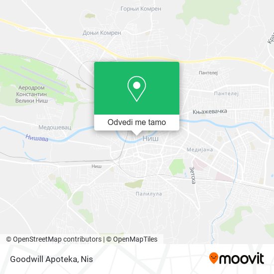 Goodwill Apoteka mapa