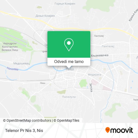 Telenor Pr Nis 3 mapa