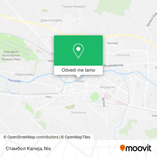 Стамбол Капија mapa