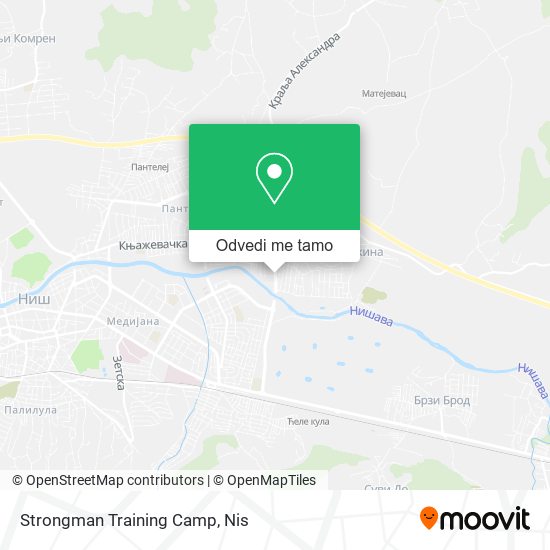 Strongman Training Camp mapa