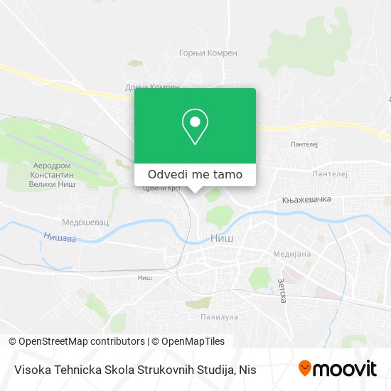 Visoka Tehnicka Skola Strukovnih Studija mapa