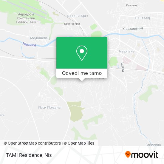 TAMI Residence mapa