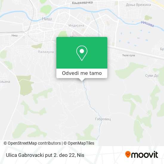 Ulica Gabrovacki put 2. deo 22 mapa