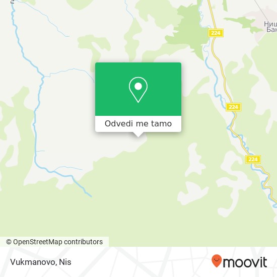 Vukmanovo mapa