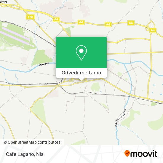 Cafe Lagano mapa