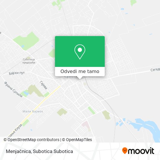 Menjačnica mapa