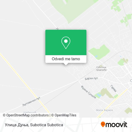 Улица Дуња mapa