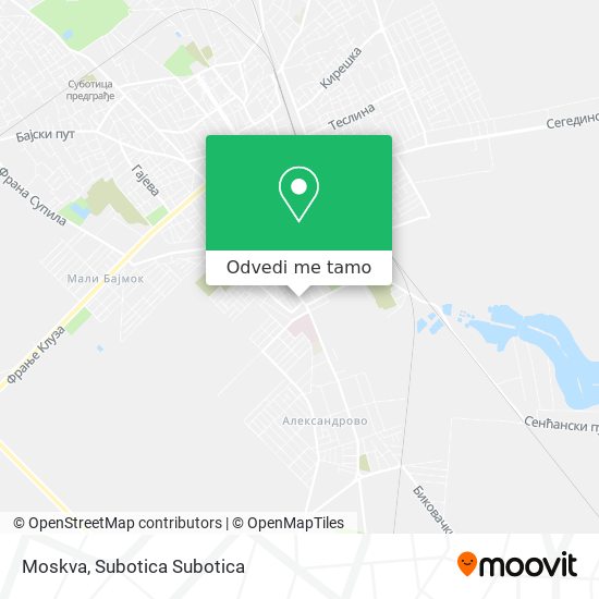 Moskva mapa