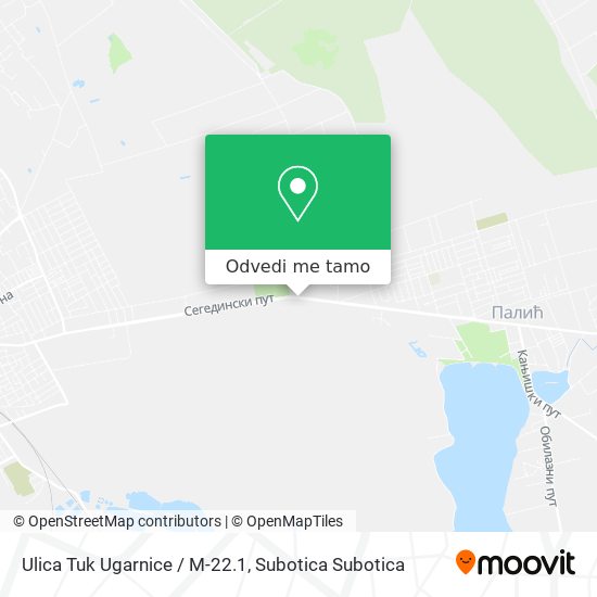 Ulica Tuk Ugarnice / M-22.1 mapa