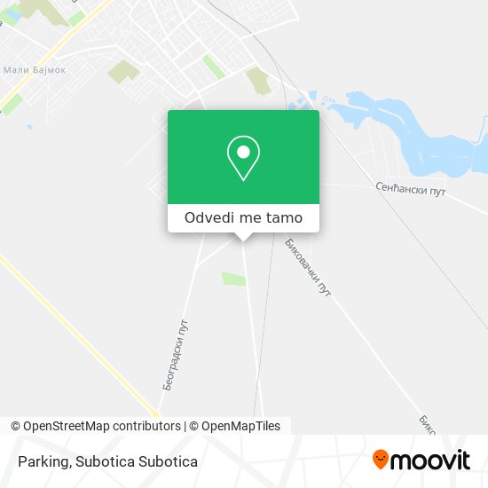 Parking mapa