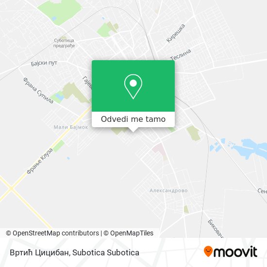 Вртић Цицибан mapa