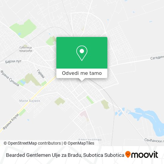 Bearded Gentlemen Ulje za Bradu mapa